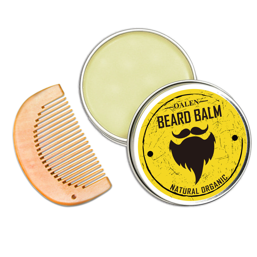 Men's Beard Oil & Moustache Grooming Kit with Comb | Aladinae