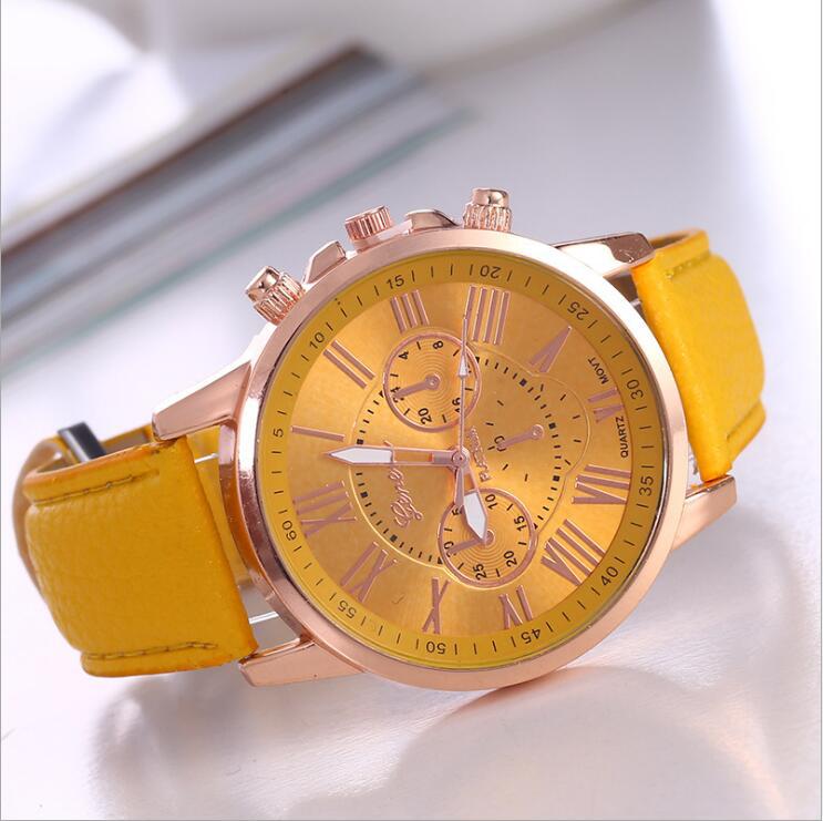Men's Multi-Dial Quartz Watch - Geneva Style, Steel Strap