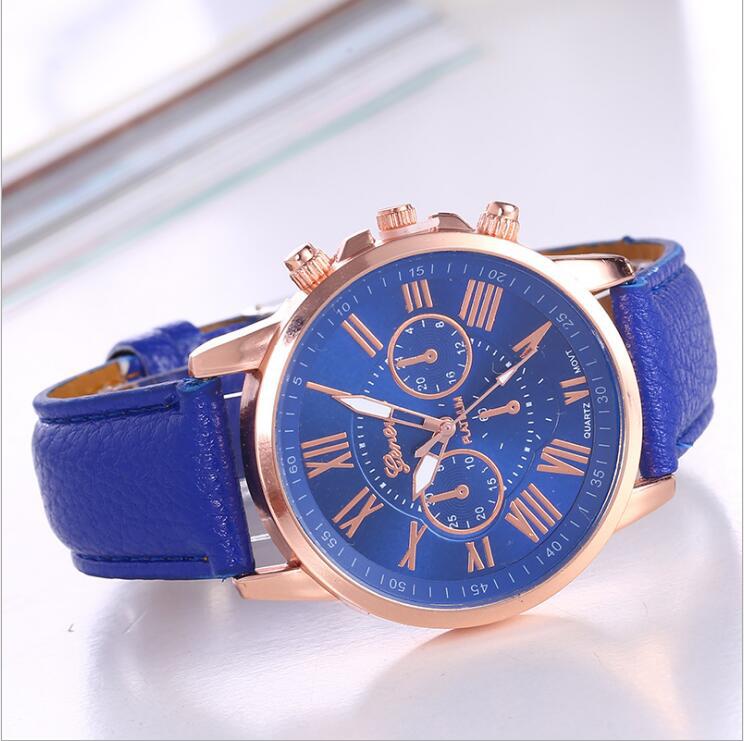 Men's Multi-Dial Quartz Watch - Geneva Style, Steel Strap