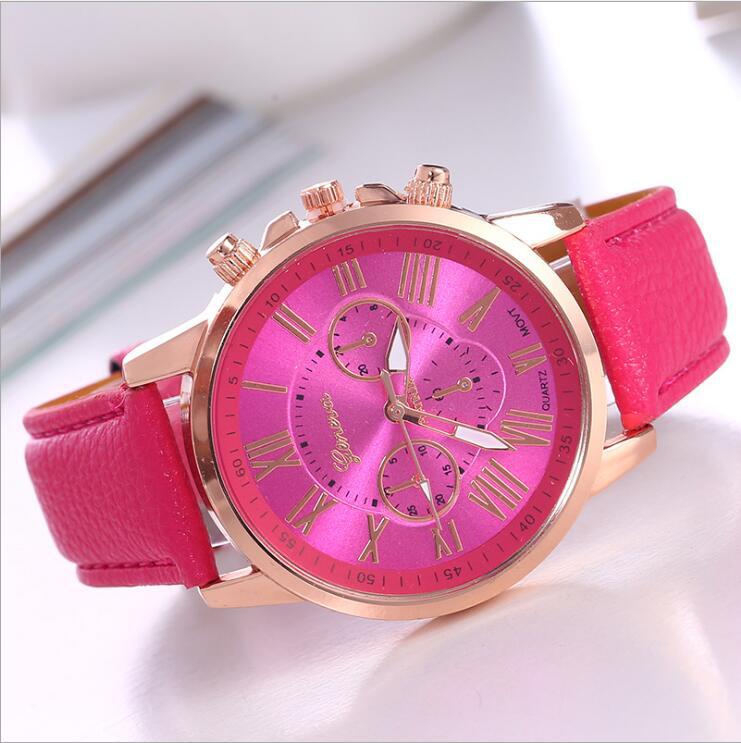 Men's Multi-Dial Quartz Watch - Geneva Style, Steel Strap