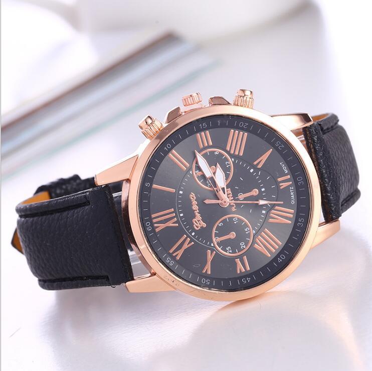 Men's Multi-Dial Quartz Watch - Geneva Style, Steel Strap