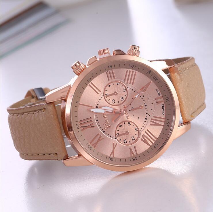 Men's Multi-Dial Quartz Watch - Geneva Style, Steel Strap