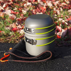 Hot Amazon Hot Style Outdoor Portable Camping Cookware Picnic Cookware Bushcraft Pot