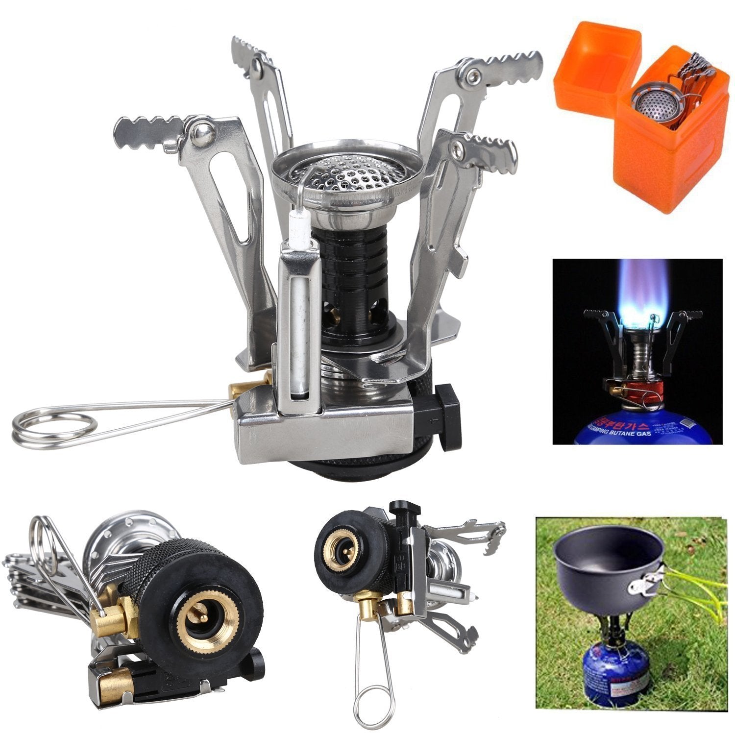 Hot Amazon Hot Style Outdoor Portable Camping Cookware Picnic Cookware Bushcraft Pot
