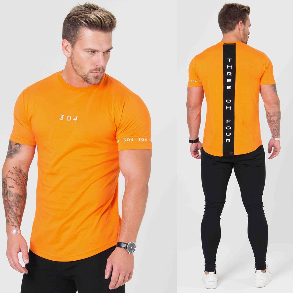 Men's Black Cotton Crew Neck T-Shirt