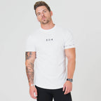 Men's Black Cotton Crew Neck T-Shirt