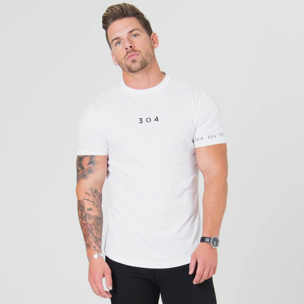 Men's Black Cotton Crew Neck T-Shirt