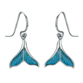 Evelyn Cross-border Monopoly Whale Fish Tail Set S925 Sterling Silver Earrings Necklace Platinum Plated Ladies Accessories