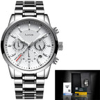 LIGE Men's Multifunction Quartz Watch