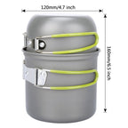Hot Amazon Hot Style Outdoor Portable Camping Cookware Picnic Cookware Bushcraft Pot
