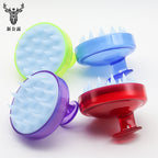 Silicone shampoo brush scalp massage brush shampoo comb adult shampoo massager Shun hair comb beauty tools