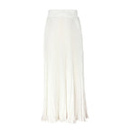 Glossy pleated skirt long accordion skirt long skirt skirt