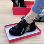 Unisex soft sole versatile, comfortable, breathable mesh, height increasing dad shoes for women