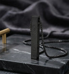 Islamic Ayat ul Kursi Bar Pendant Necklace
