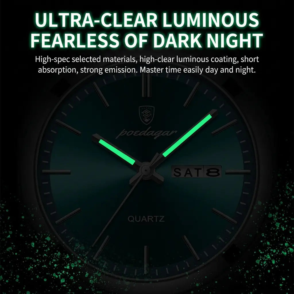 Men's Ultra-Thin Quartz Watch | Aladinae