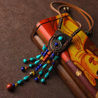 Bohemian Long Tassel Necklace For Women Handmade Vintage Jewelry