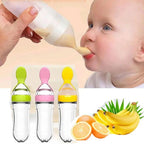 Baby Spoon Bottle Feeder Dropper Silicone Spoons for Feeding Medicine Kids Toddler Cutlery Utensils Children Accessories Newborn