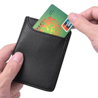 Men's Vertical Multi-Card ID Holder – Mini Wallet | Aladinae