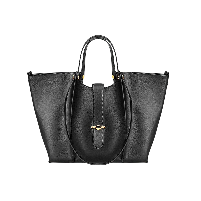 New small cowhide versatile commuter tote bag for women Genuine leather large capacity high-end women's shoulder handbag