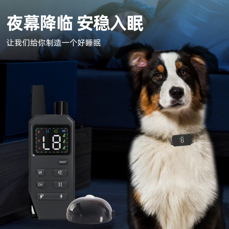 Amazon Remote Control Dog Trainer, Dog Barking Stopper, Pet Ultrasonic Vibration Electric Shock Collar, Anti-Barking Trainer
