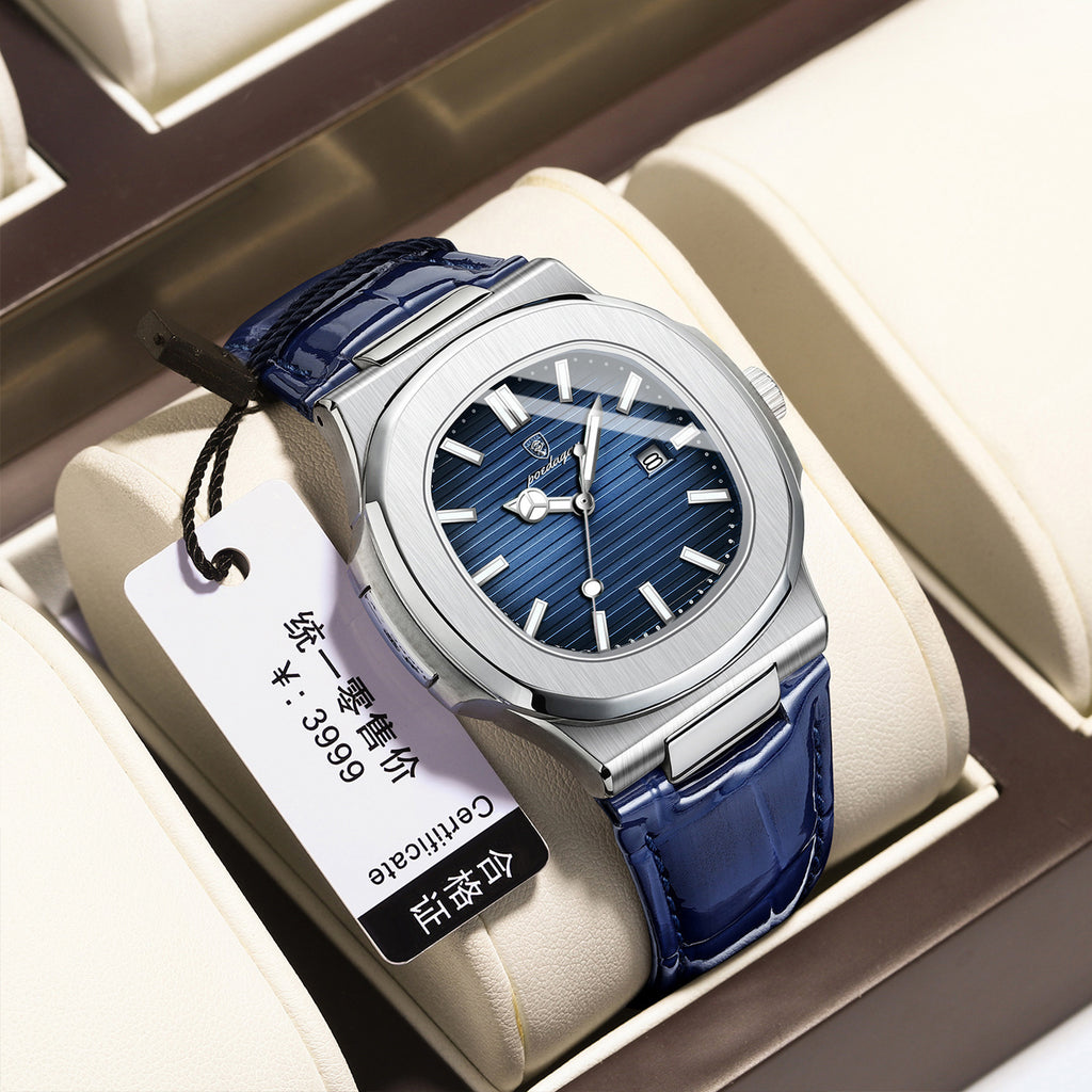 Men's Ultra-Thin Waterproof Quartz Watch