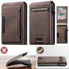 Suteni Brown Pop-Up Card Holder - Photo Frame, Leather