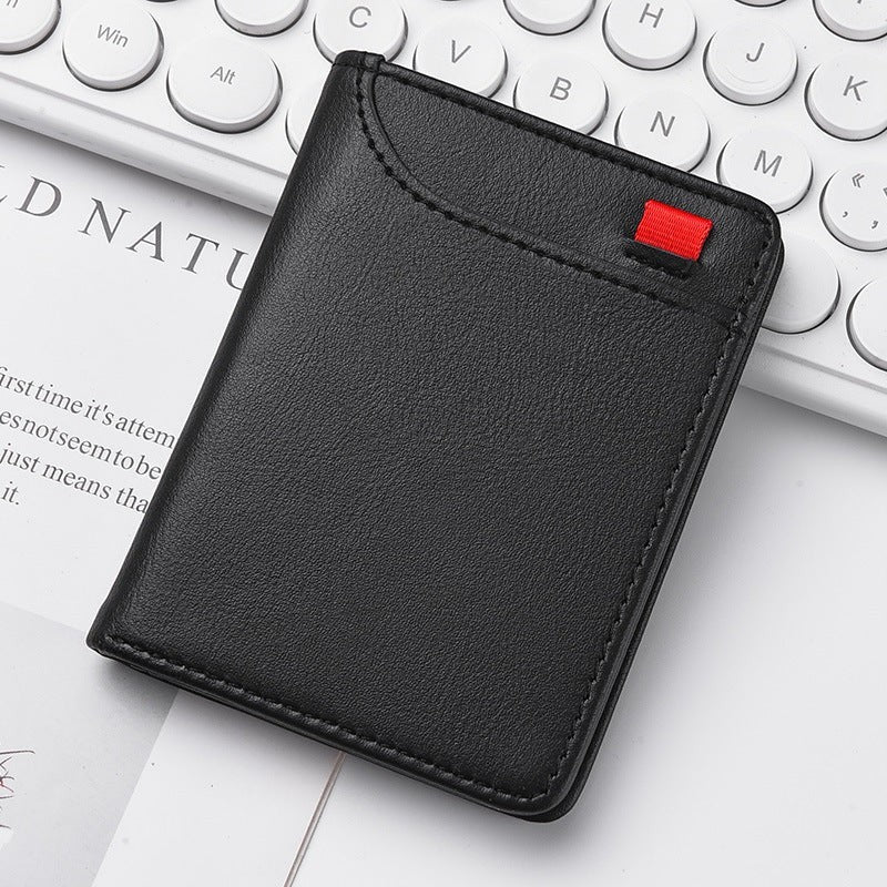 Men's Vertical Multi-Card ID Holder – Mini Wallet | Aladinae