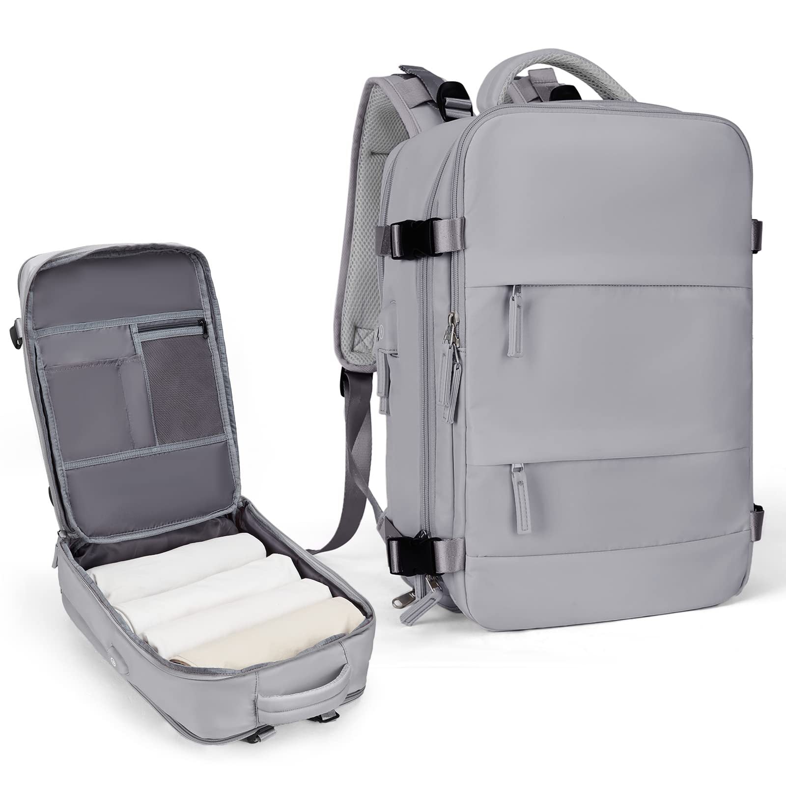 Spot Amazon waterproof travel bag backpack USB luggage school bag travel toiletries set fashion wholesale