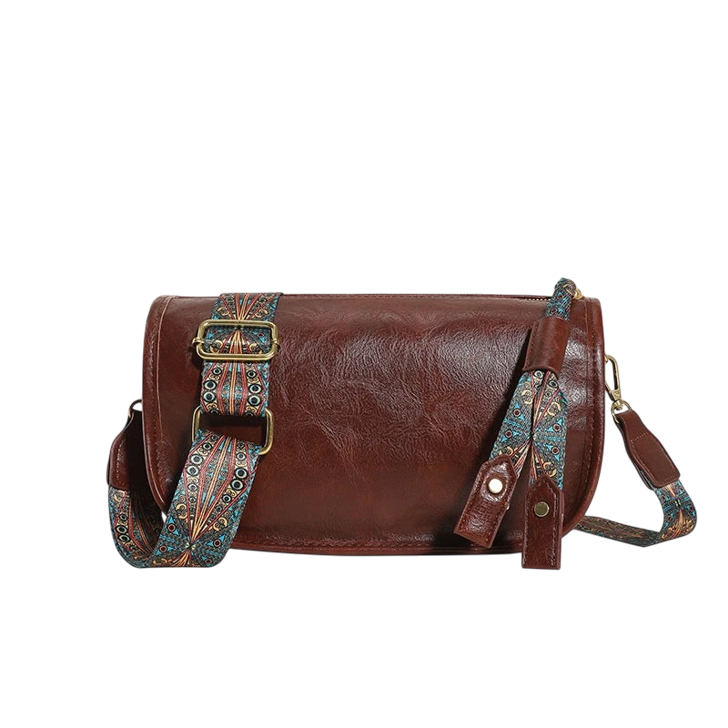 Clearance stock foreign trade popular bags for women 2024 autumn and winter fashion wide band high-end messenger bag niche high-end texture