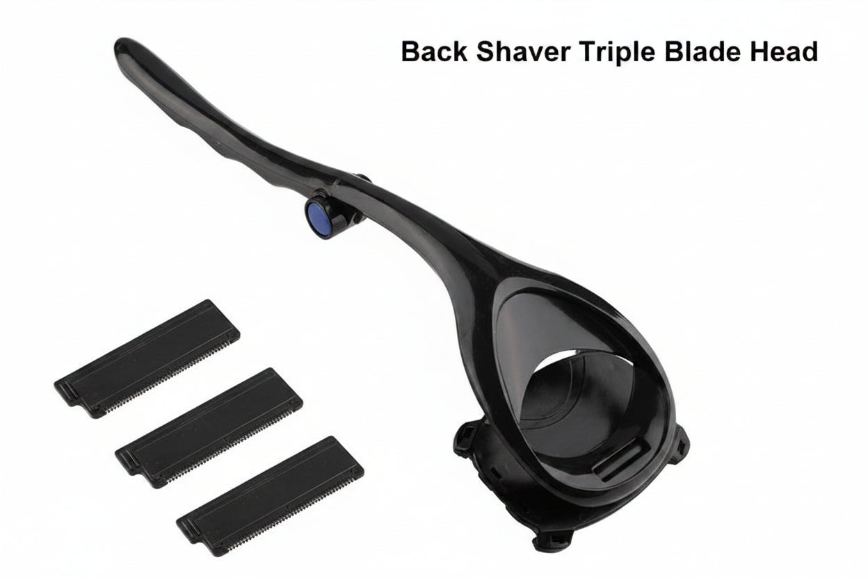 Black bicycle handlebar rear shaving tool with three interchangeable blade attachments, shown on a white background with Chinese text at the top.