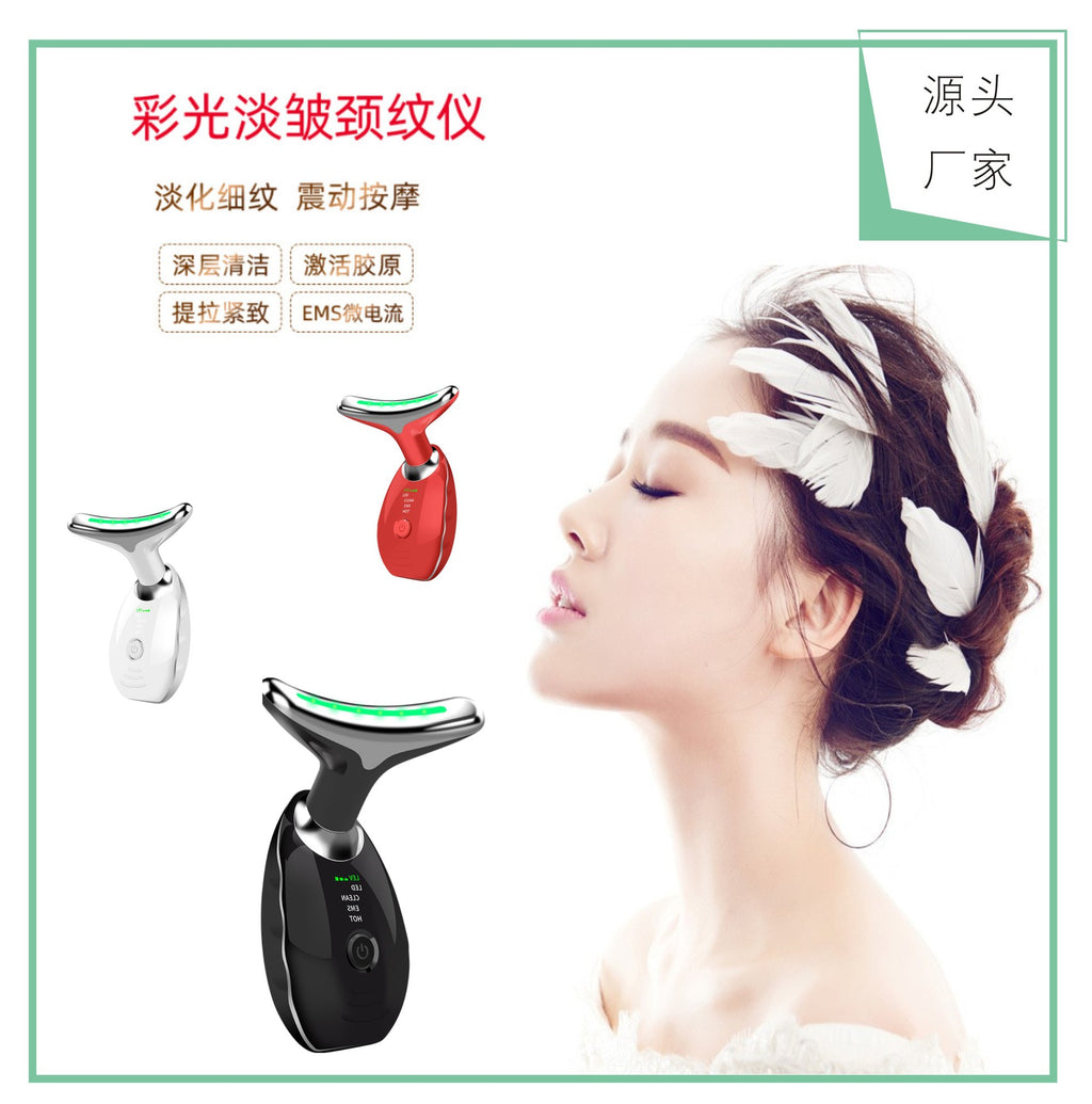Home Beauty Introduction Instrument Neck Beauty Instrument Neck Massage Beauty Instrument Little Dolphin Microcurrent Facial Neck Line Care