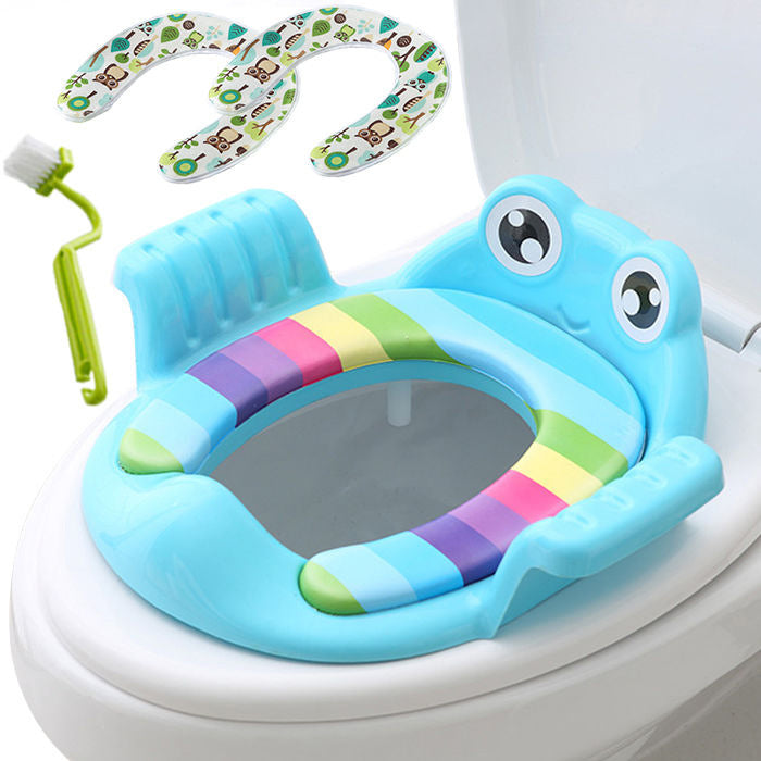 Children's toilet seat baby toilet seat children boys and girls enlarged toilet cushion infant toilet seat