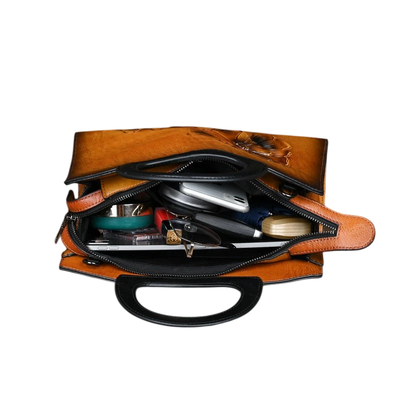 New retro women's bag Chinese style design for mom, practical one-shoulder handbag with large capacity, one piece for women