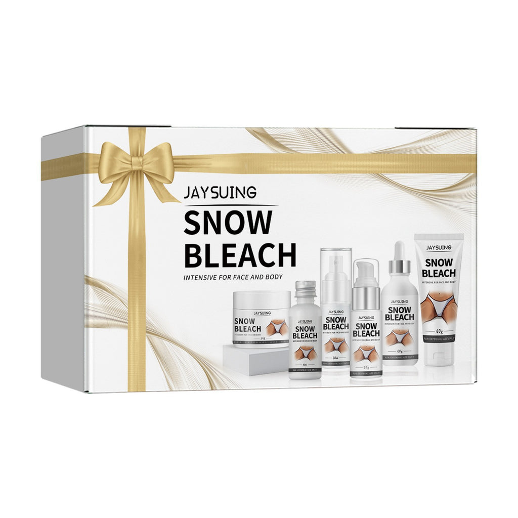 Jaysuing Skin Care: Moisturizes and brightens, fades dark spots on elbows, knees, and joints, exfoliates, and whitens.
