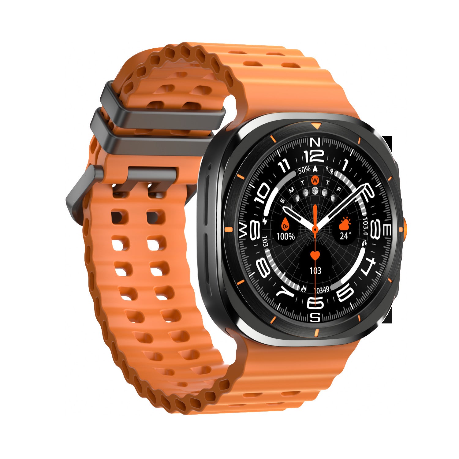 2025 New HD W7 Ultra Smart Watch Multi-function Bluetooth Call Smart Sports Heart Rate Watch