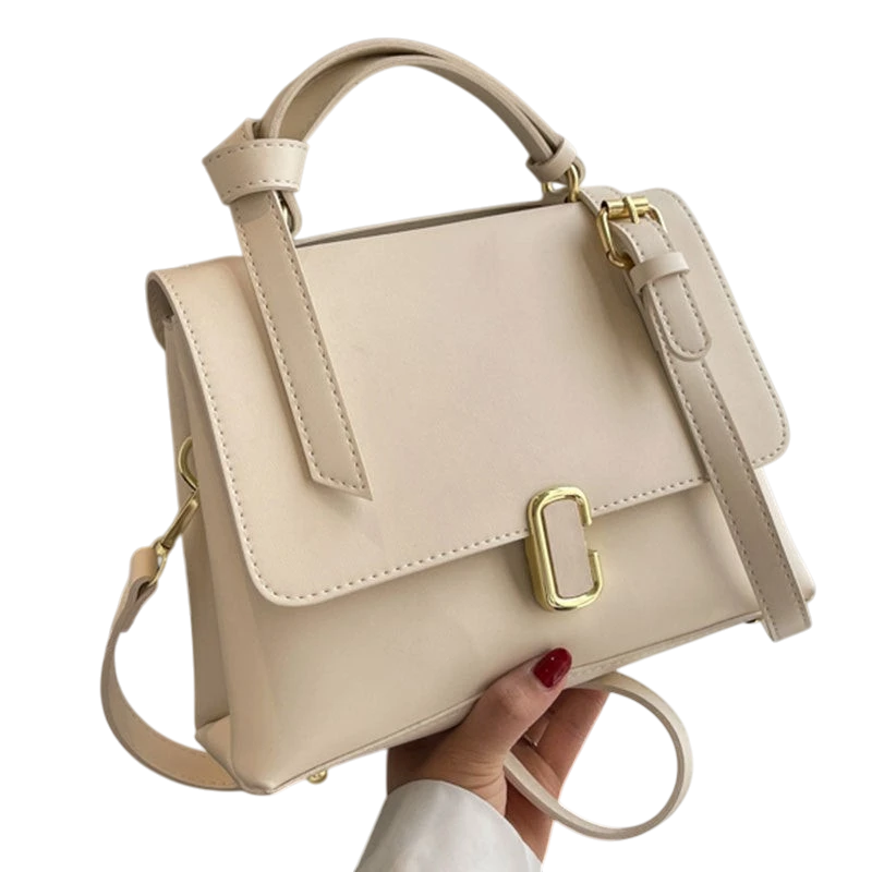High-end fashion Korean retro women's bag 2023 new trendy niche design popular large-capacity shoulder messenger bag