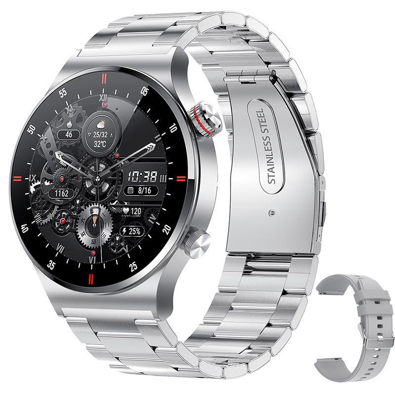 New QW33 Smart Watch ECG+PPG Music Player Pedometer Bluetooth Call Smart Watch