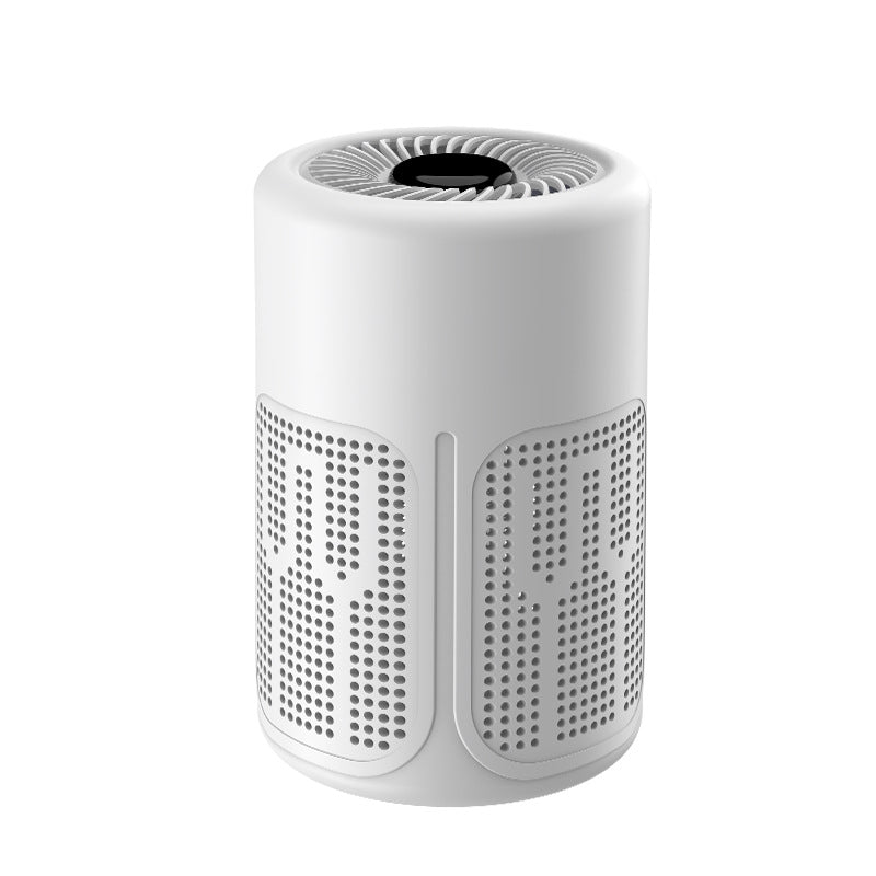 Amazon cross-border USB air purifier, negative ion home air purifier, formaldehyde removal, odor filtering, indoor deodorization.