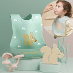 Wholesale bibs for infants and young children ins newborn baby eating absorbent children's disposable bibs