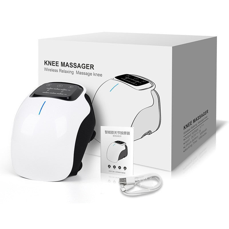 Rechargeable knee massager electric heating knee pad knee infrared heat therapy instrument home small massage instrument