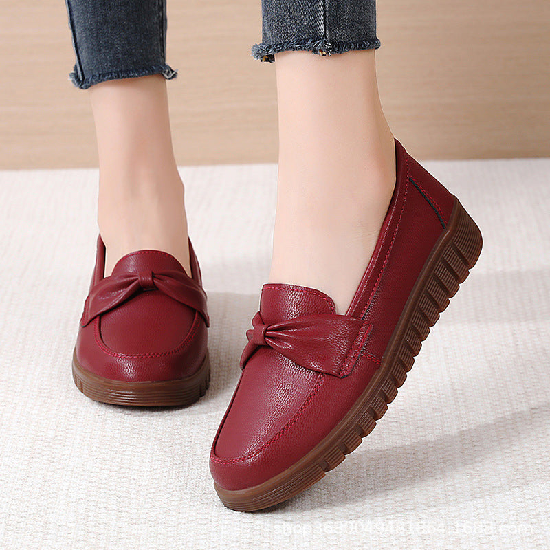 Women's Lightweight Loafers - Flat, Non-Slip Sole
