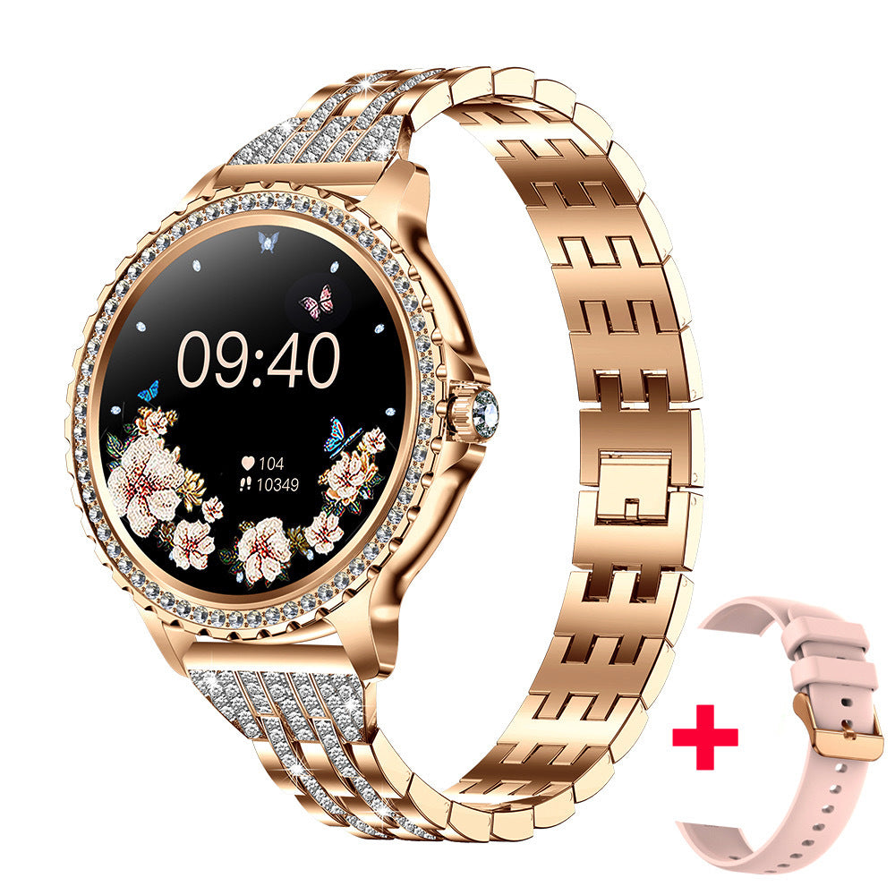 Women's Smart Watch - HD Display, Bluetooth Call, Heart Rate