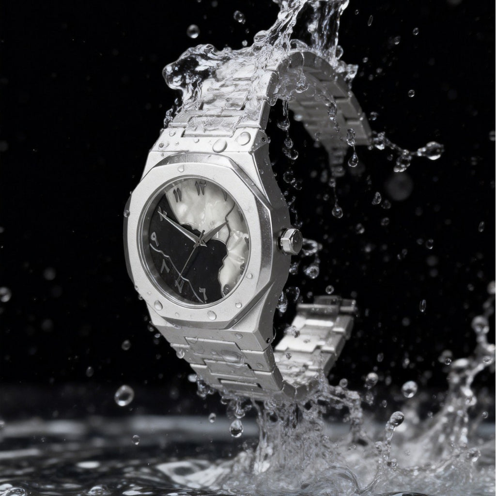 Men's Sports Quartz Watch - Plastic, Waterproof