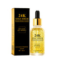 English version 24k gold niacinamide anti-wrinkle essence liquid refined pores brightening hyaluronic acid gold foil skin care
