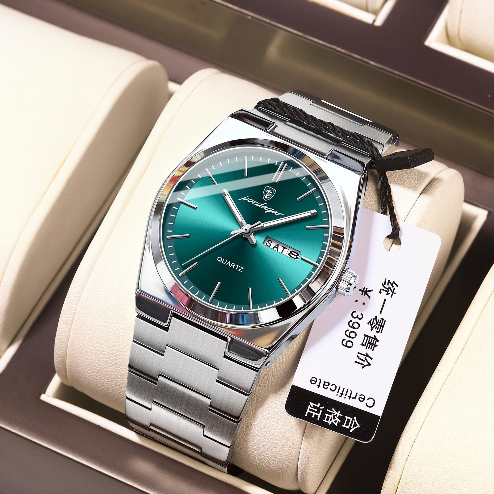 Men's Ultra-Thin Quartz Watch | Aladinae