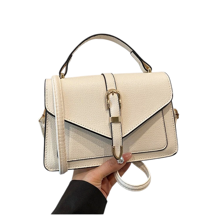 Retro bag women solid color autumn and winter women's bag 2024 new style fashion casual simple shoulder handbag crossbody small square bag