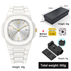 Women's Large Dial Candy Color Watch - Plastic Strap