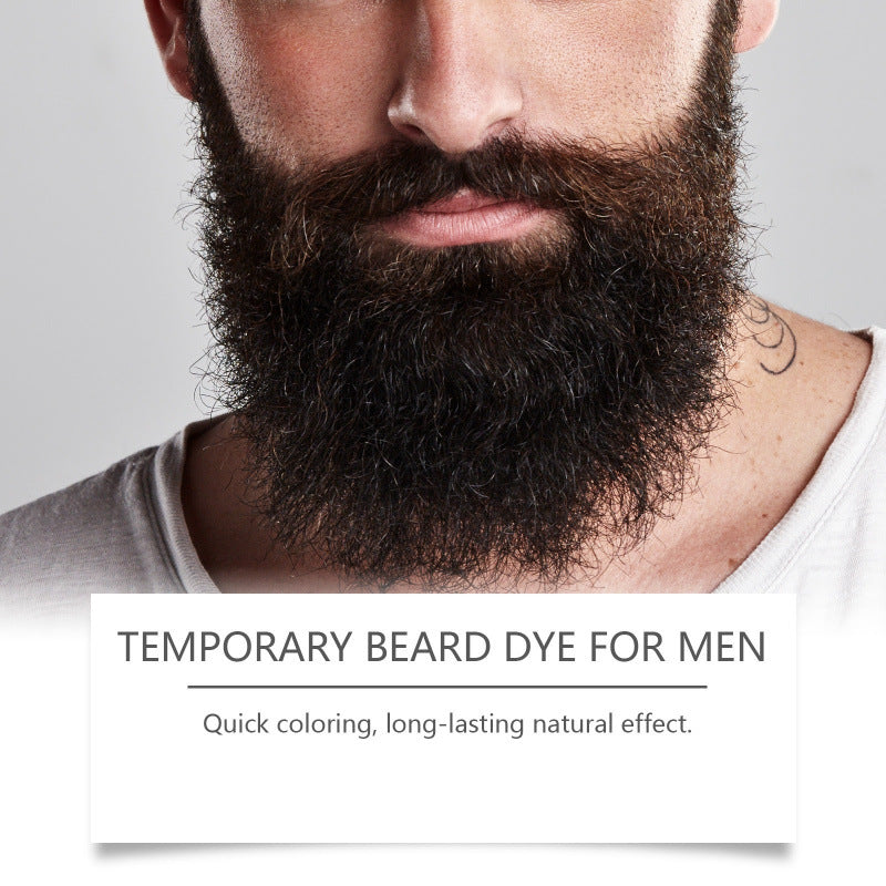 Men's Black Beard & Eyebrow Dye – 12ml | Aladinae
