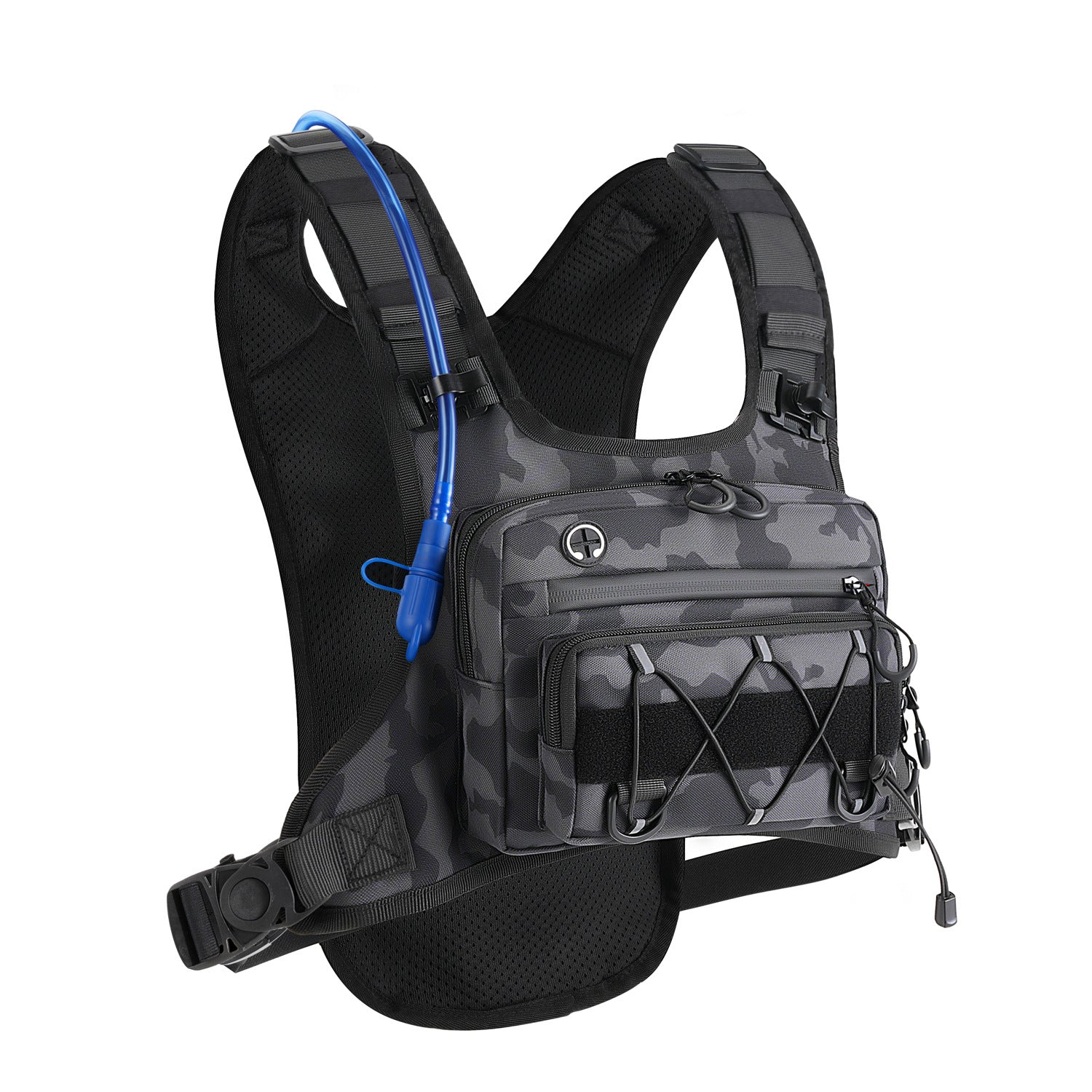 New tactical chest pack, multi-functional trail running bag, travel portable hiking bag, cycling backpack, Amazon bestseller.