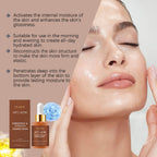 OUHOE moisturizing essence nourishes facial skin, brightens skin tone, elasticizes skin, rejuvenates and moisturizes the skin